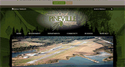 Desktop Screenshot of pineville.net