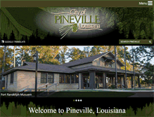 Tablet Screenshot of pineville.net